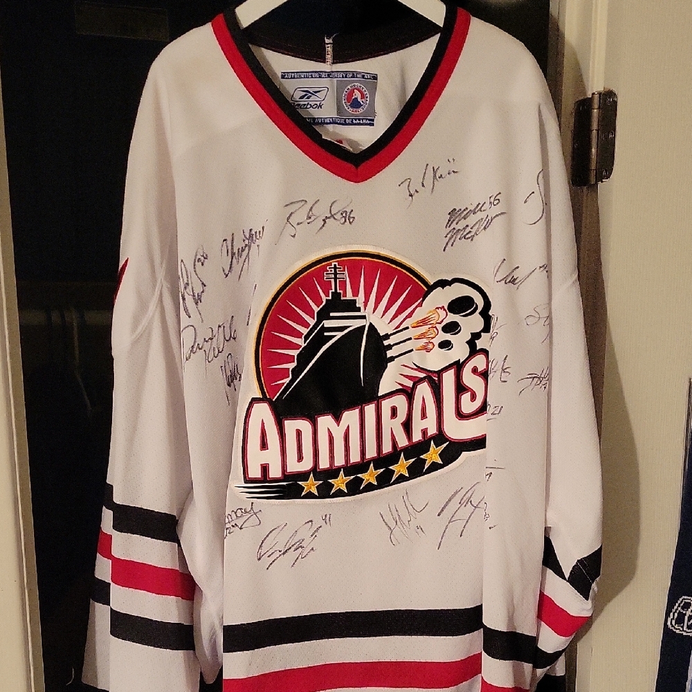 White Norfolk Admirals Jersey